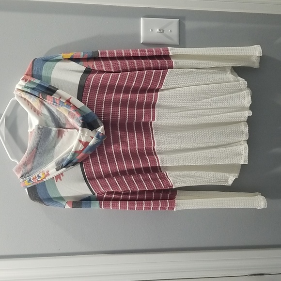 NWT 7th Ray Aztec Hoodie. XL - Picture 4 of 4